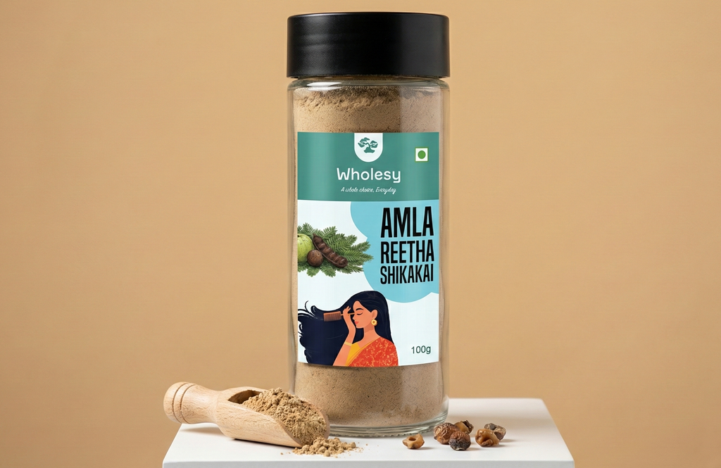 Amla Reetha Shikakai powder