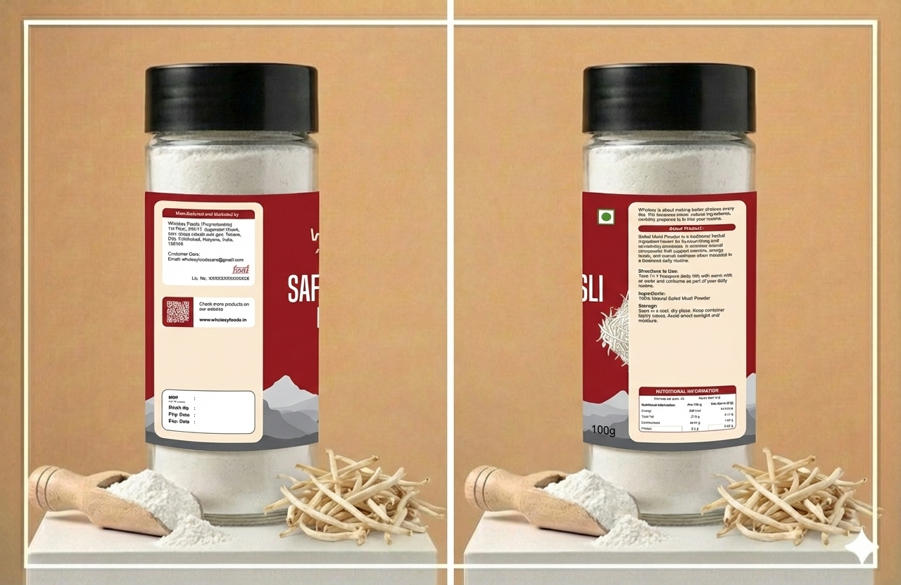 Safed musli powder